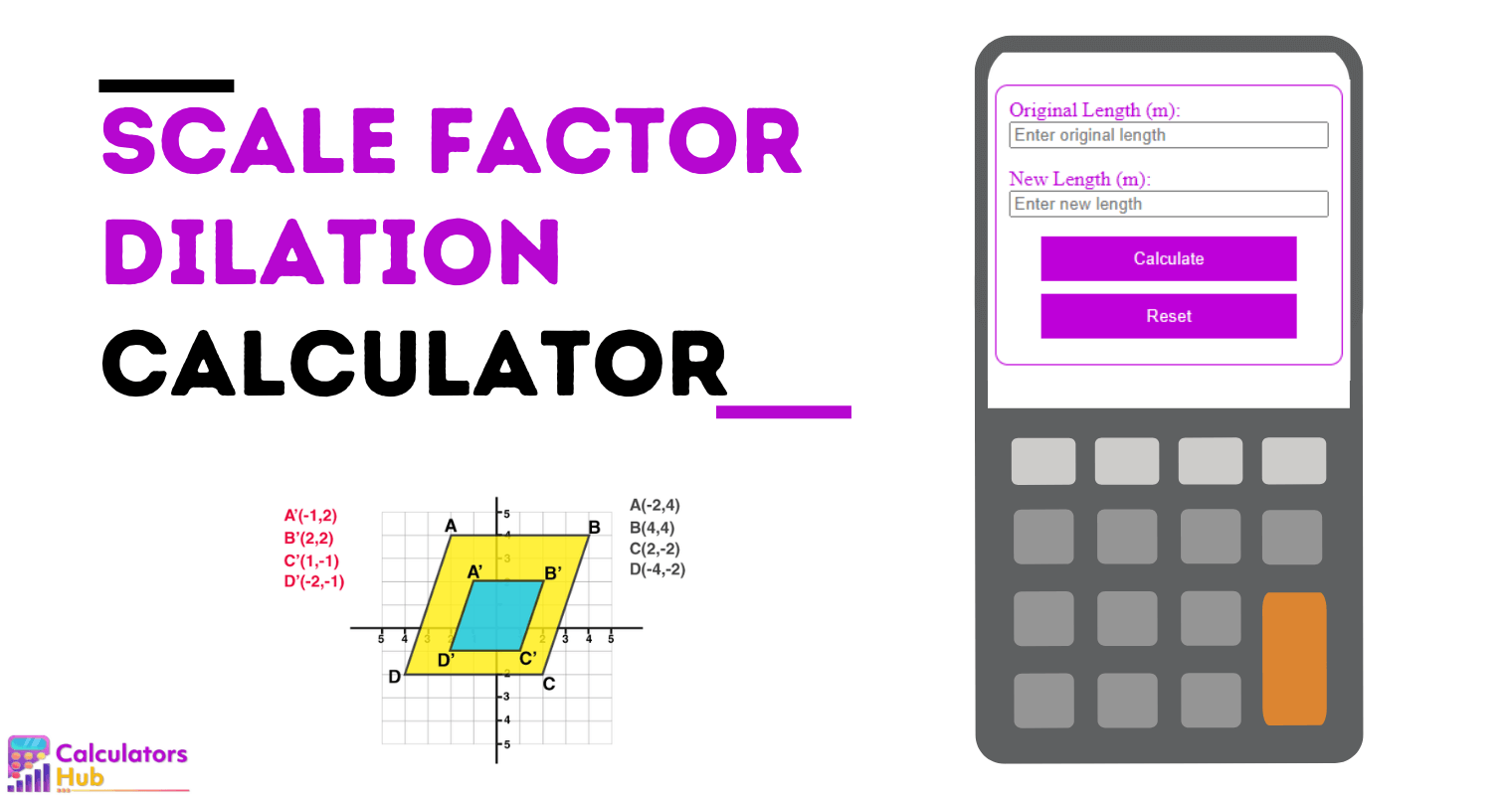 Calculadora de dilatação do fator de escala