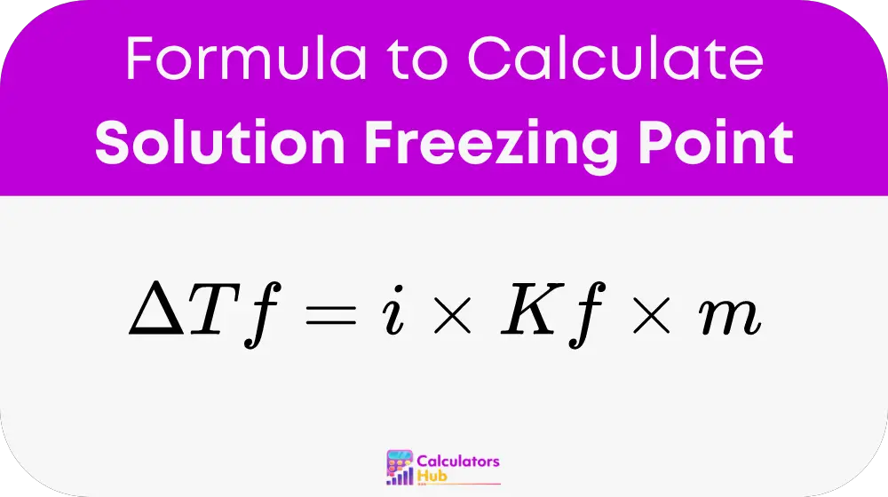 Solution Freezing Point