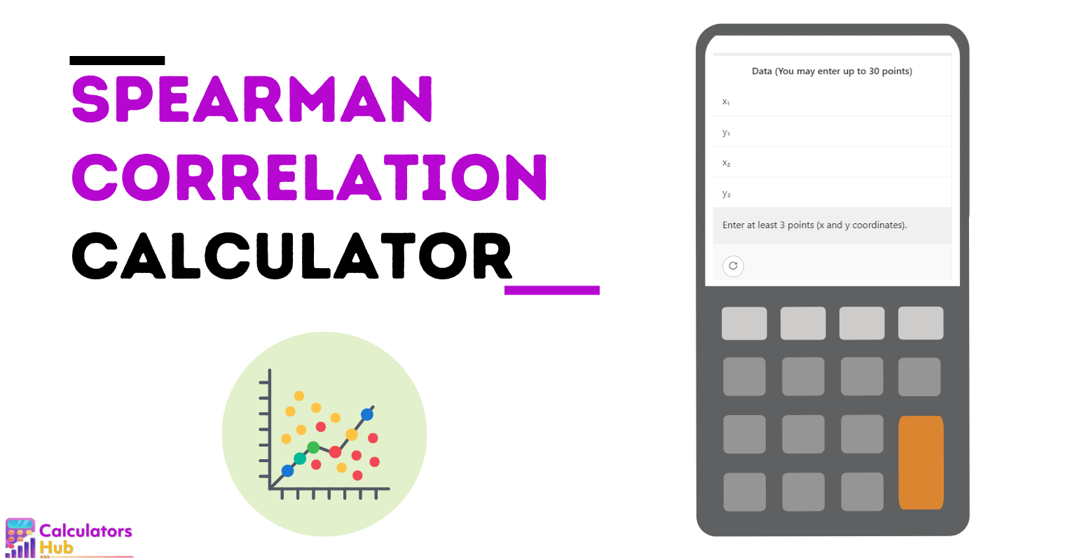 Spearman Correlation Calculator