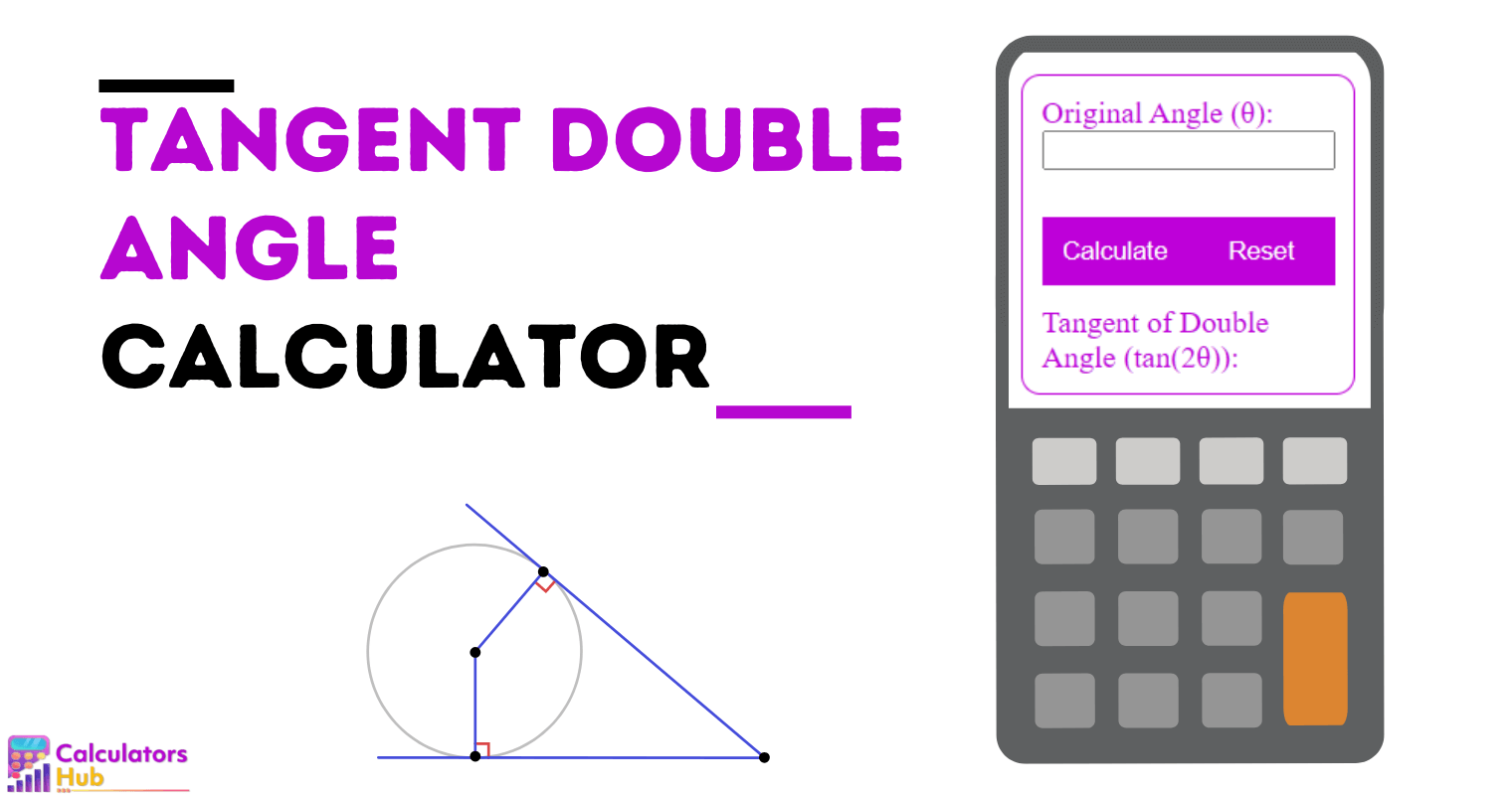 Tangent Double Angle Calculator