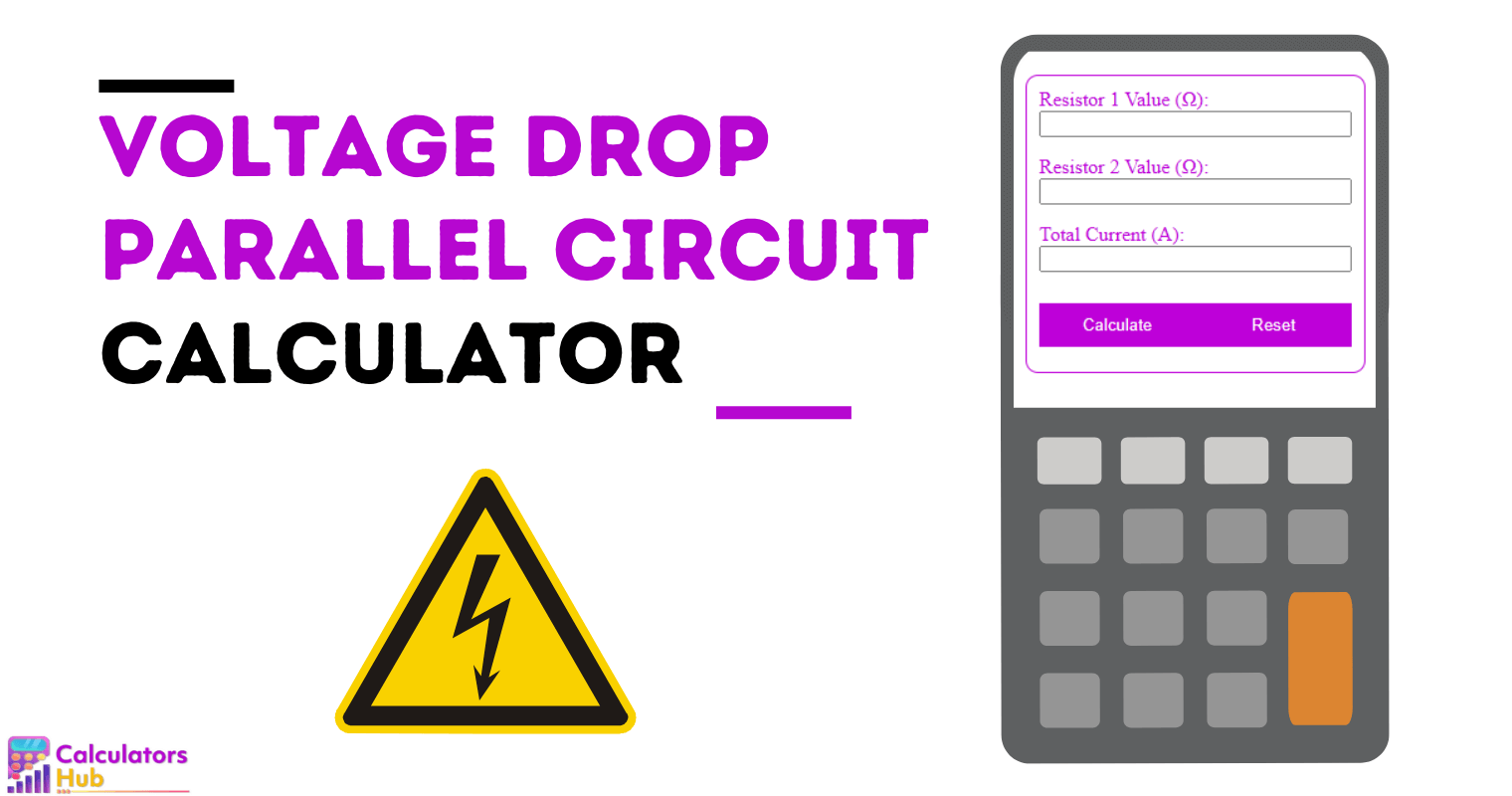Voltage Drop Calculator Parallel Circuit