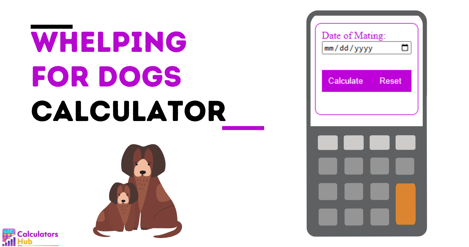 Calculadora de parto para cães