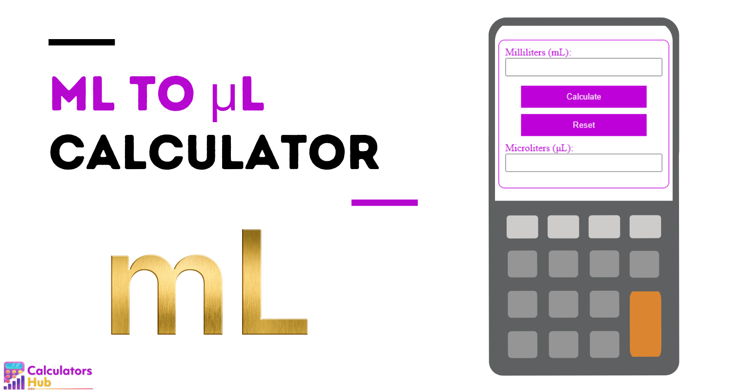 mL to μL Calculator Online