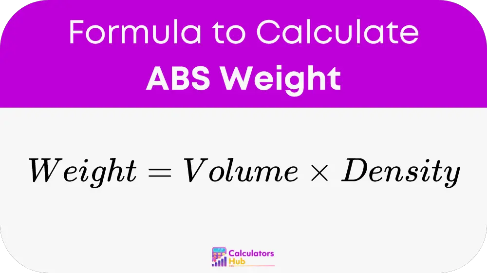 ABS Weight