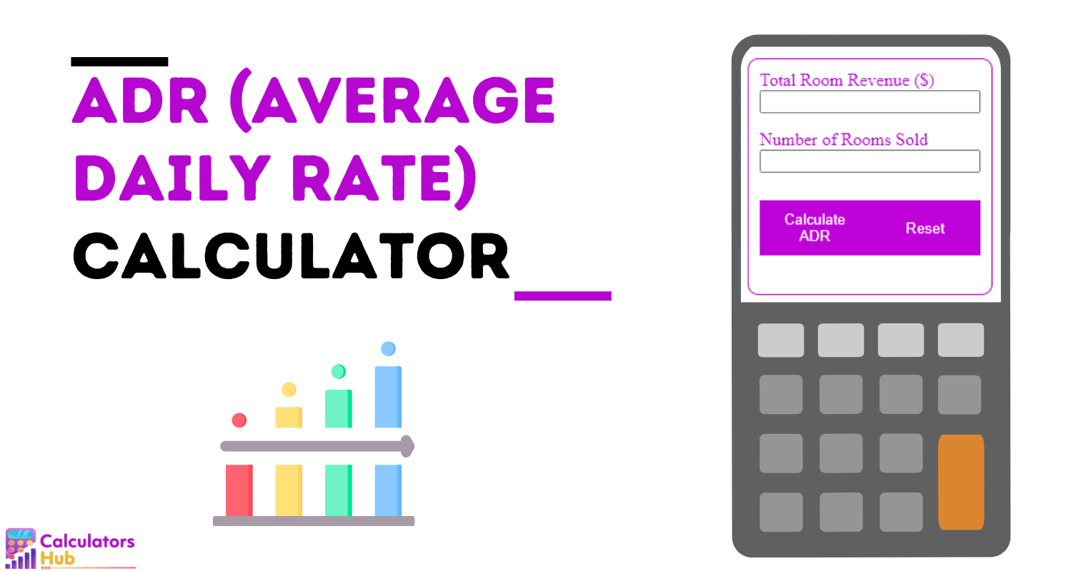 ADR (Average Daily Rate) Calculator