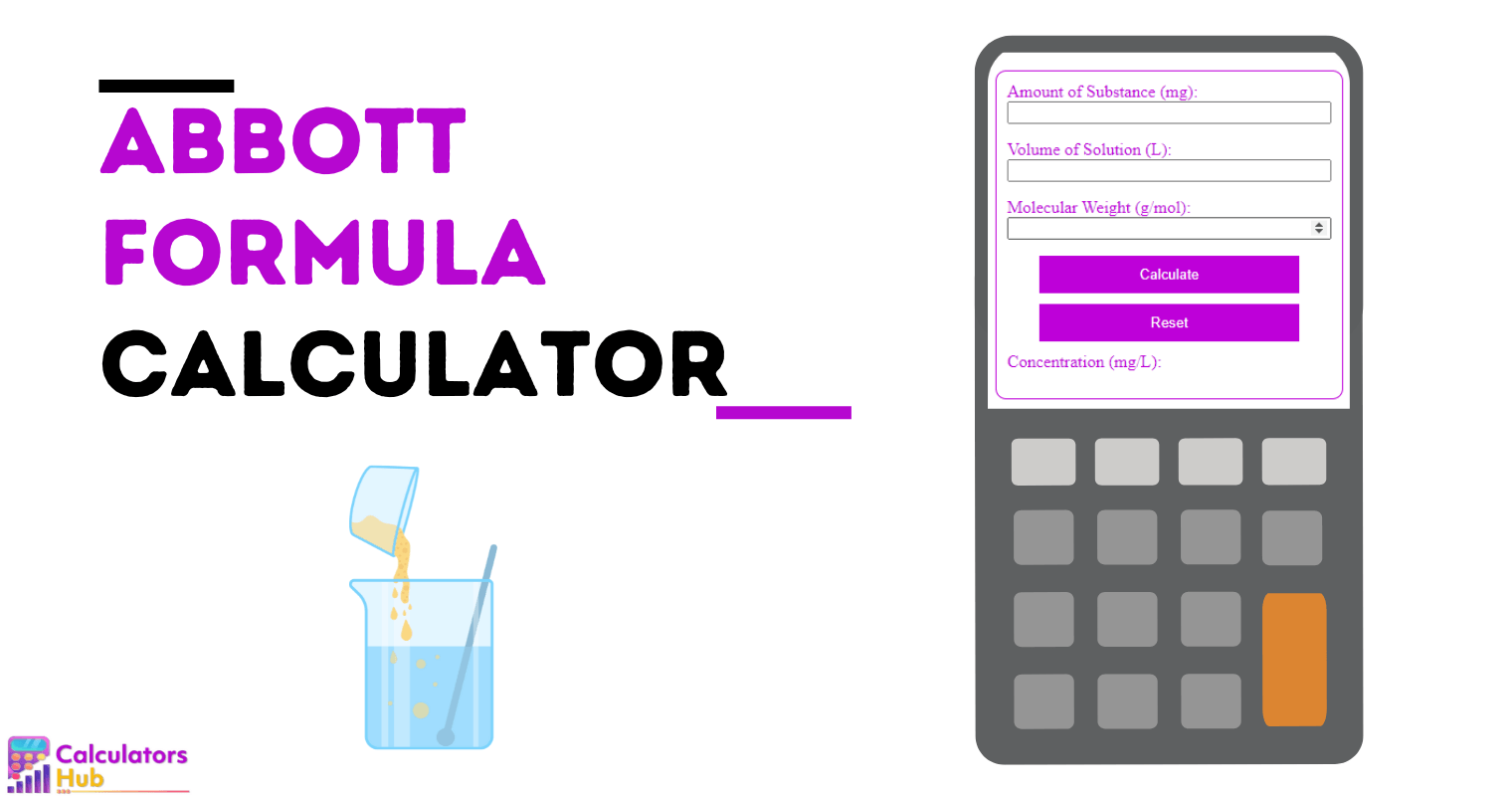 Abbott Formula Calculator