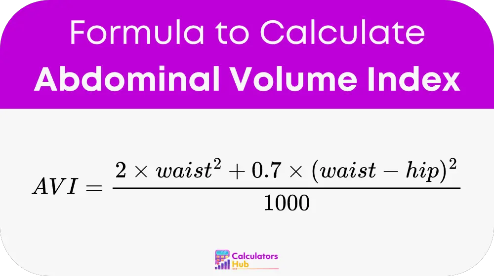 Abdominal Volume Index