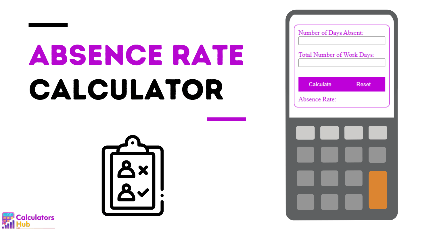 Absence Rate Calculator
