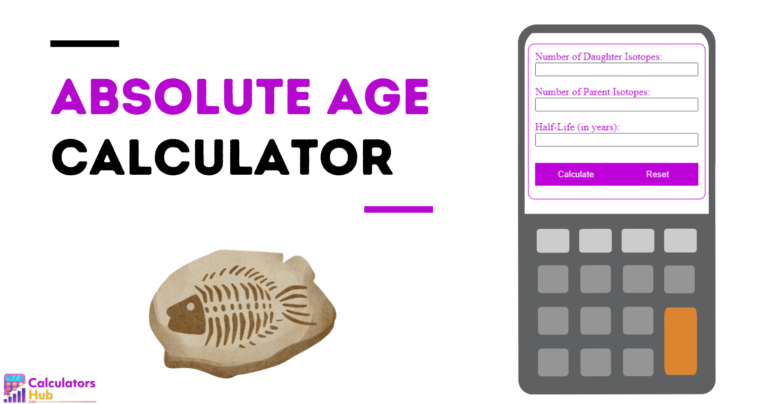 Absolute Age Calculator