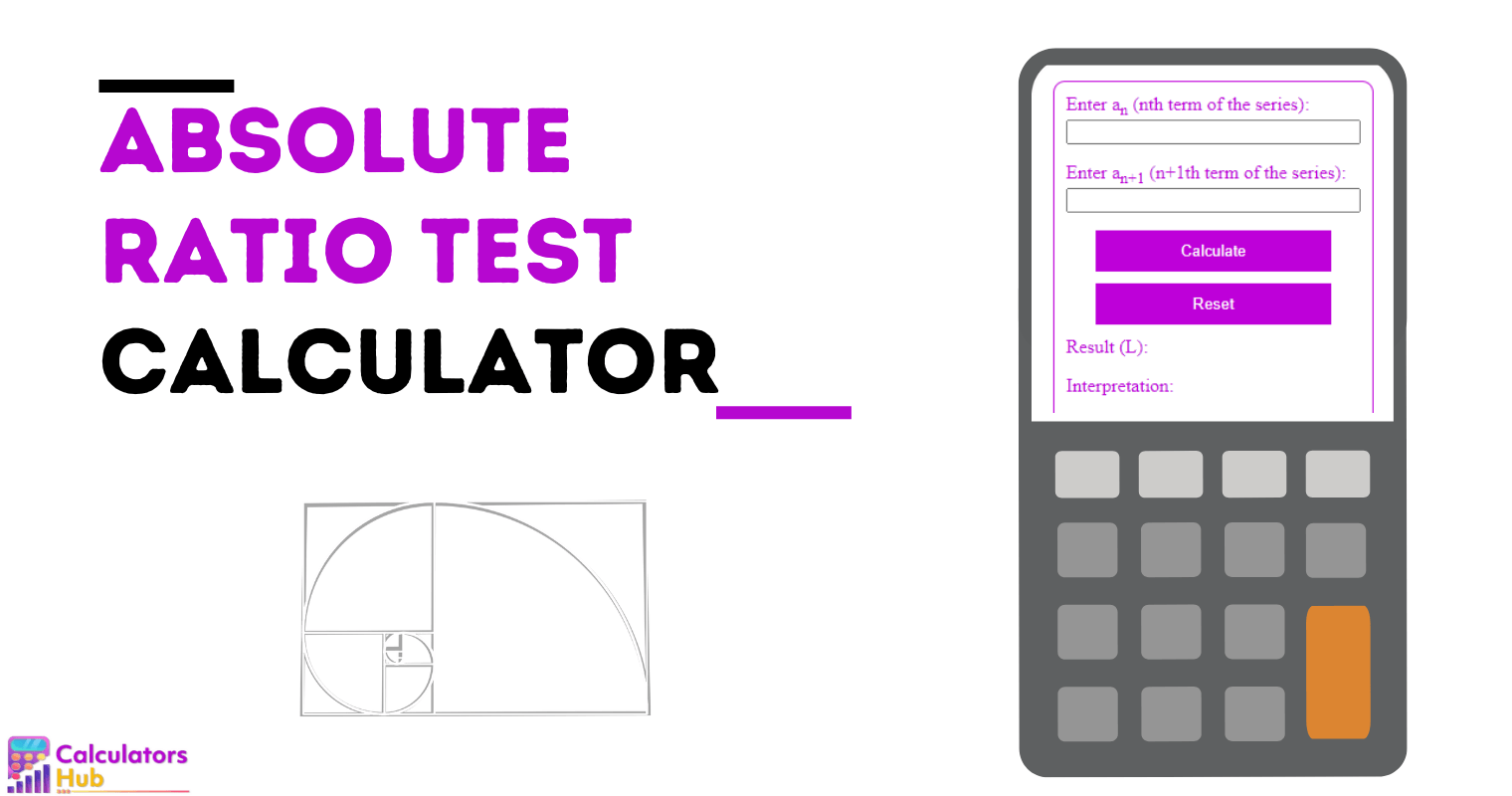 Absolute Ratio Test Calculator