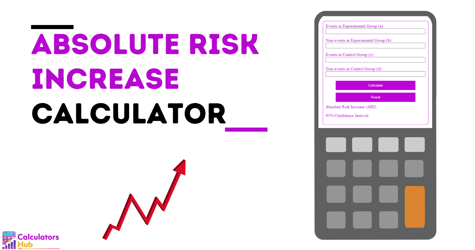 Absolute Risk Increase Calculator