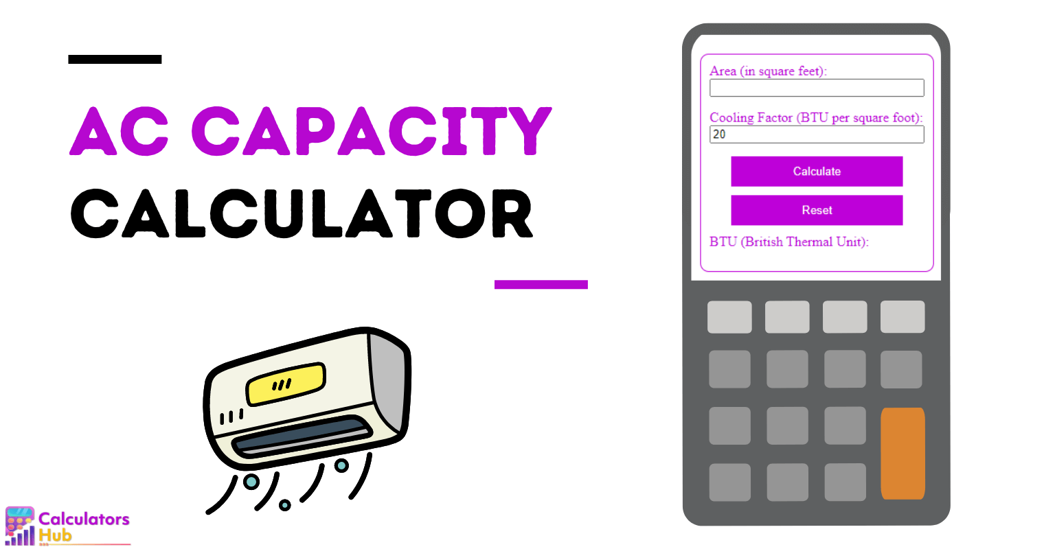 Ac Capacity Calculator