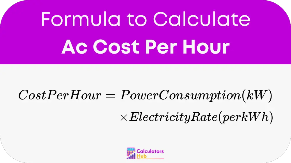 Ac Cost Per Hour