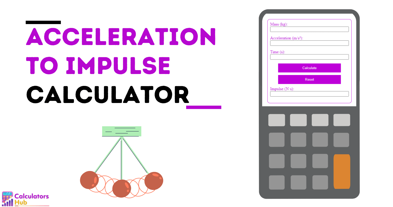 Acceleration To Impulse Calculator