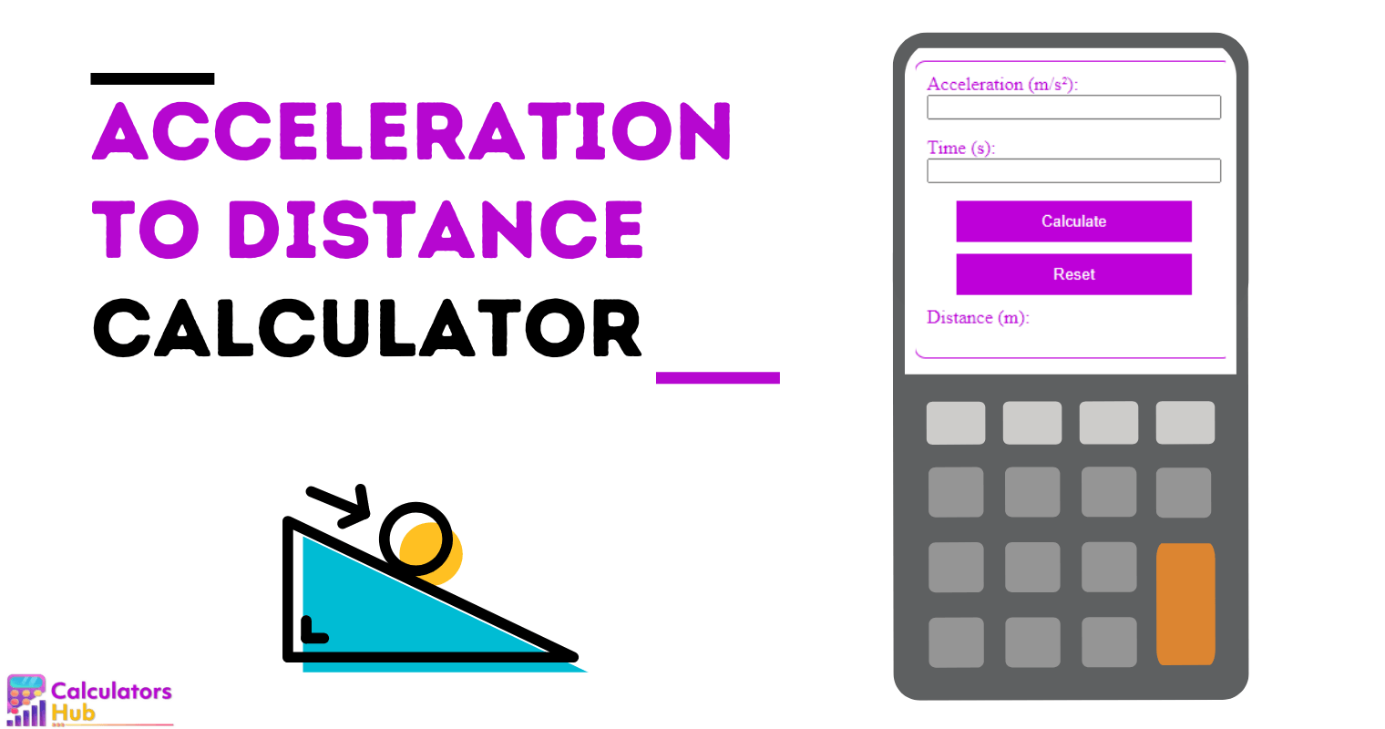Acceleration to Distance Calculator