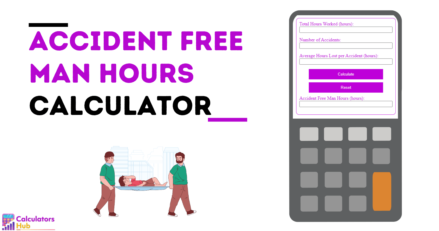 Accident Free Man Hours Calculator