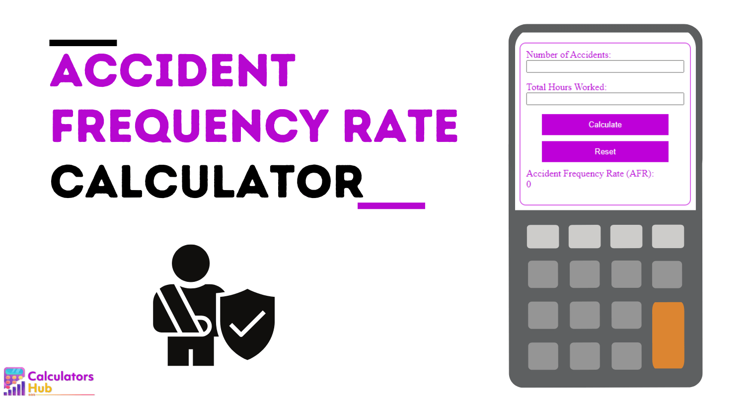 Accident Frequency Rate Calculator