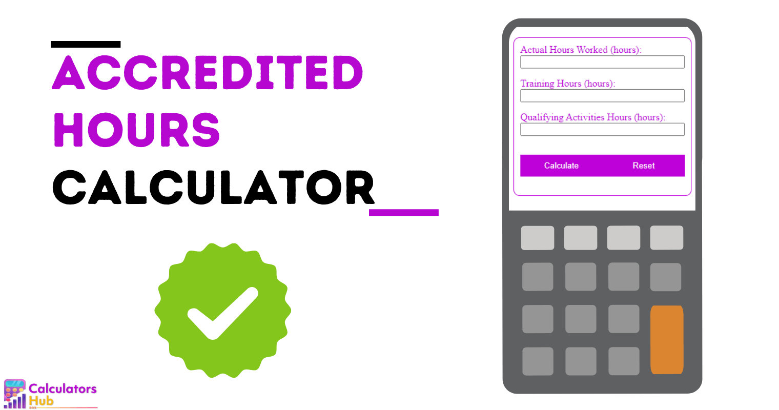 Accredited Hours Calculator