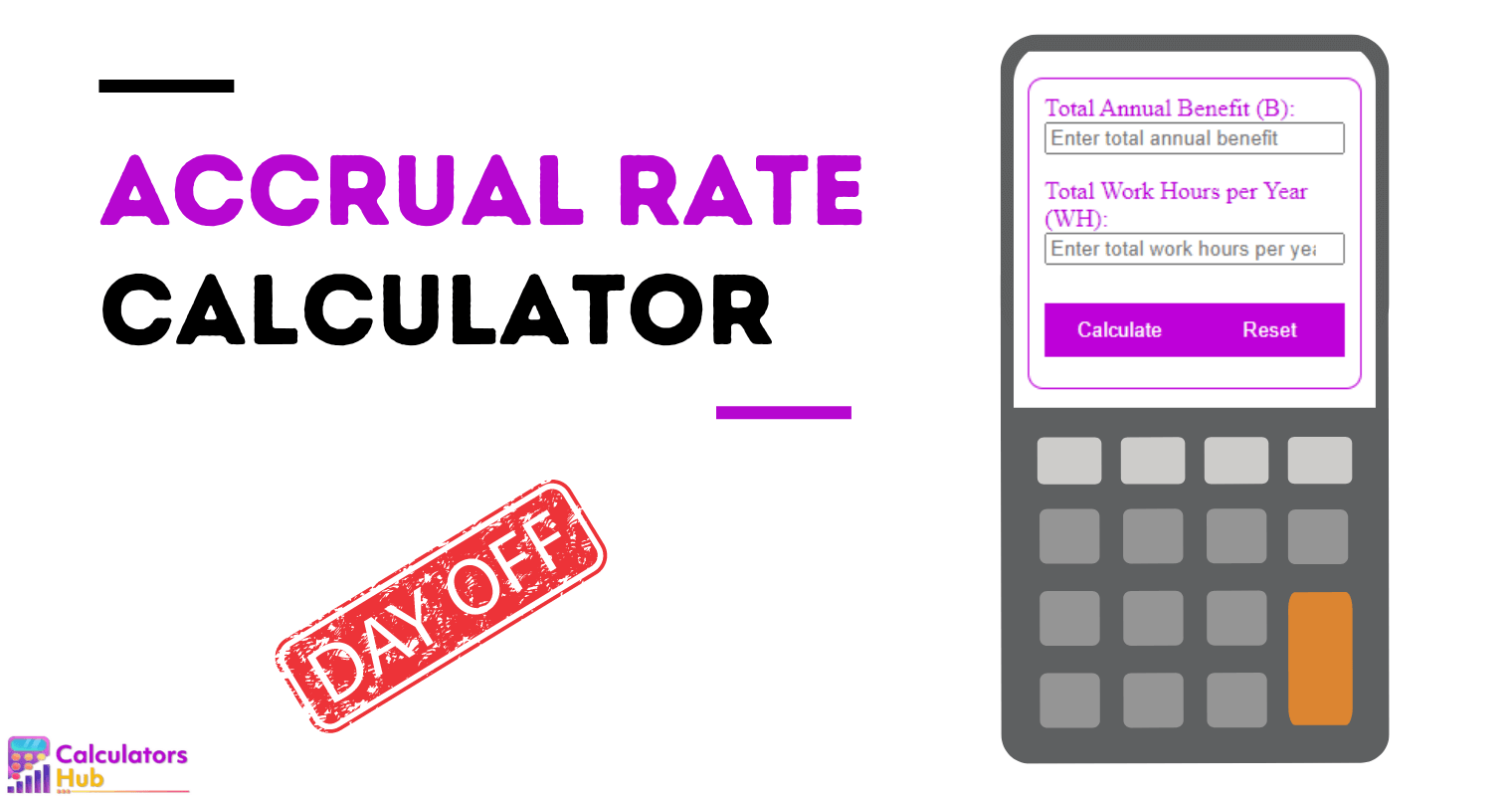 Accrual Rate Calculator
