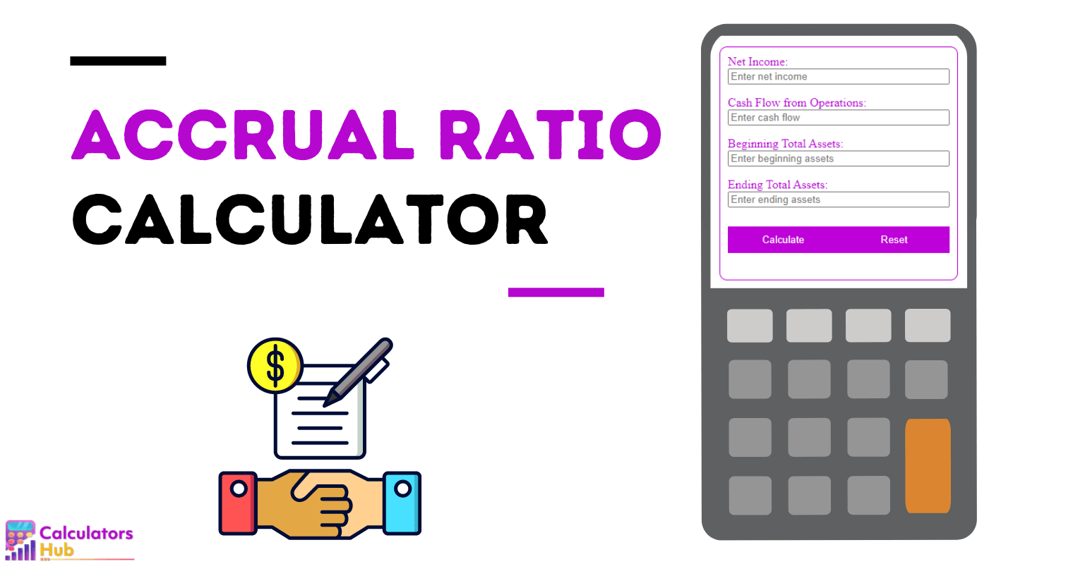 Accrual Ratio Calculator