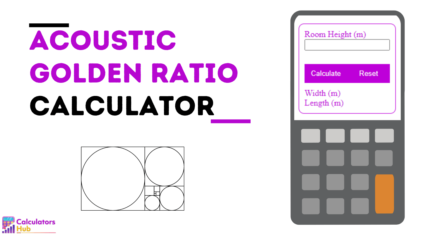 Acoustic Golden Ratio Calculator