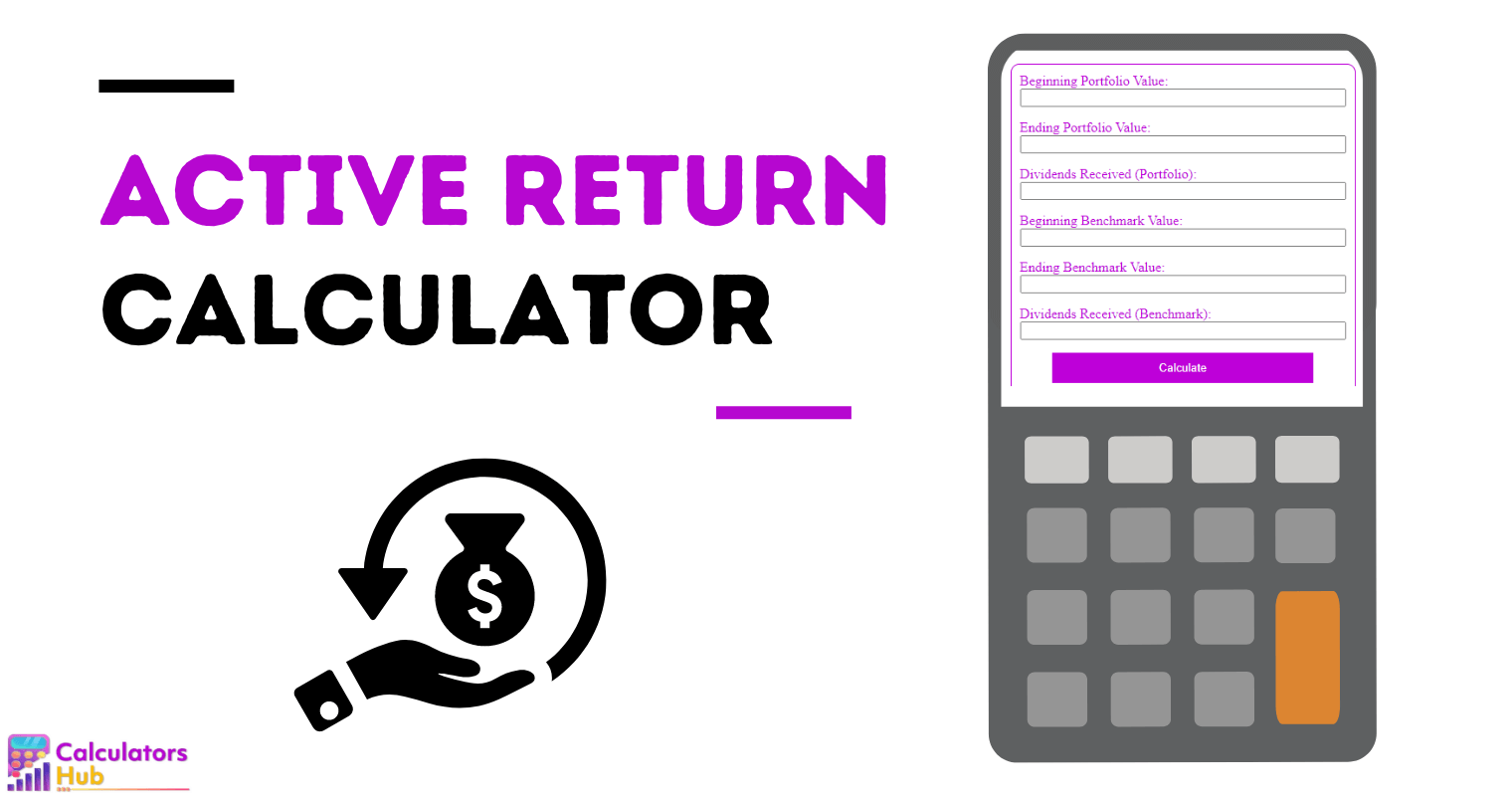 Active Return Calculator