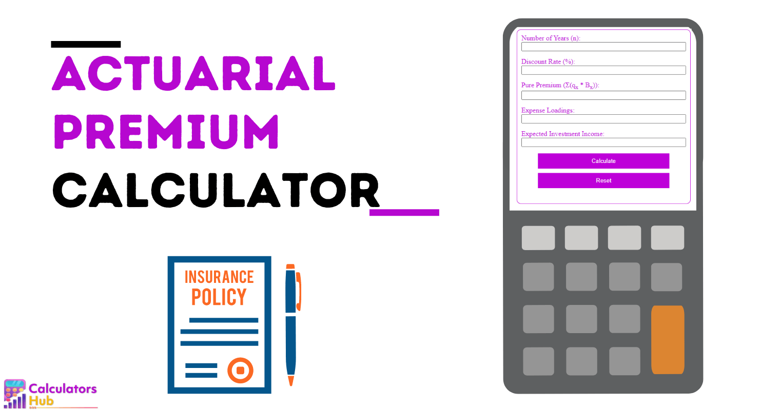 Actuarial Premium Calculator