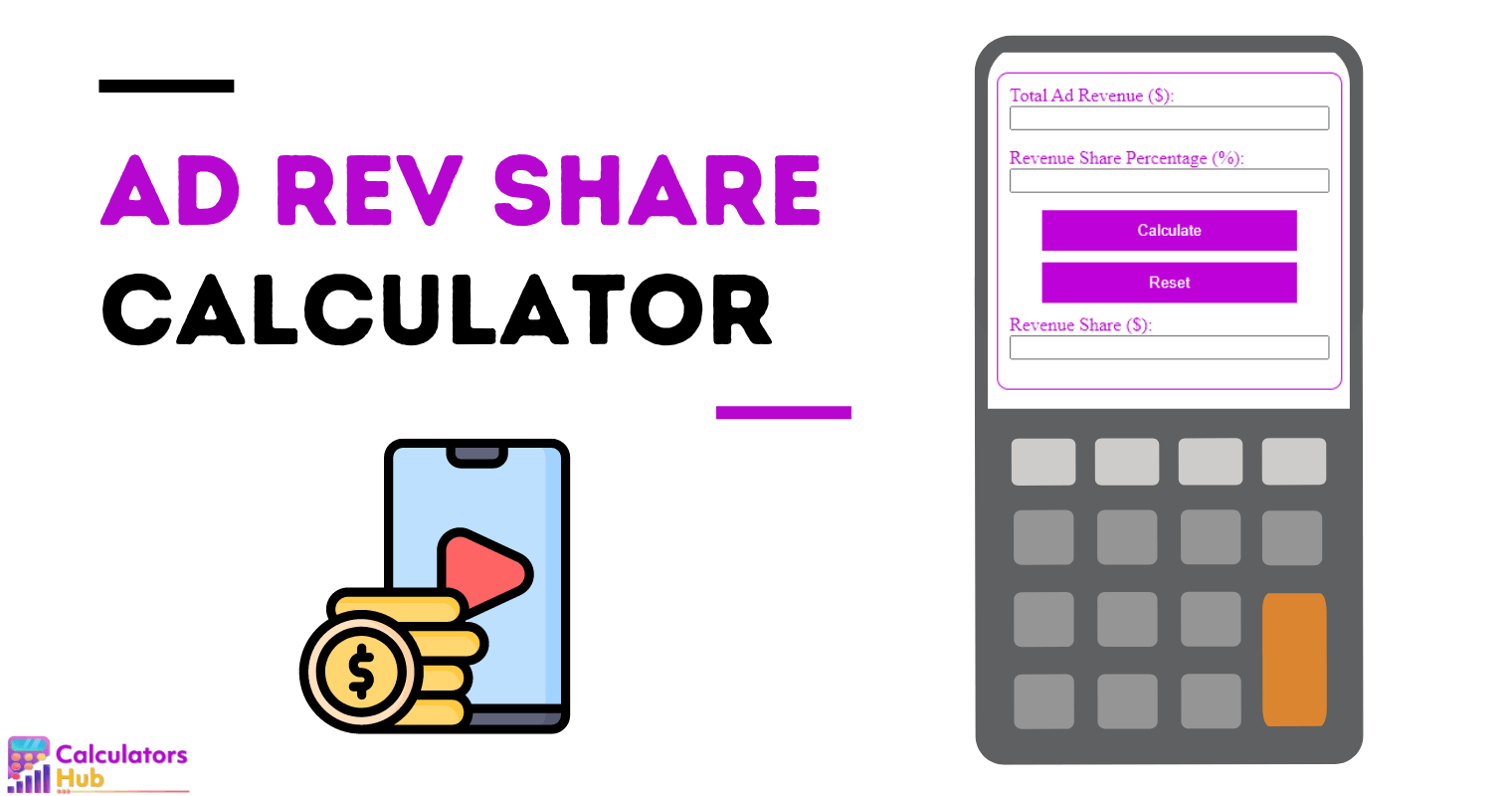 Ad Rev Share Calculator