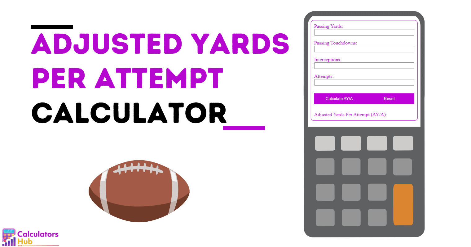 Adjusted Yards Per Attempt Calculator
