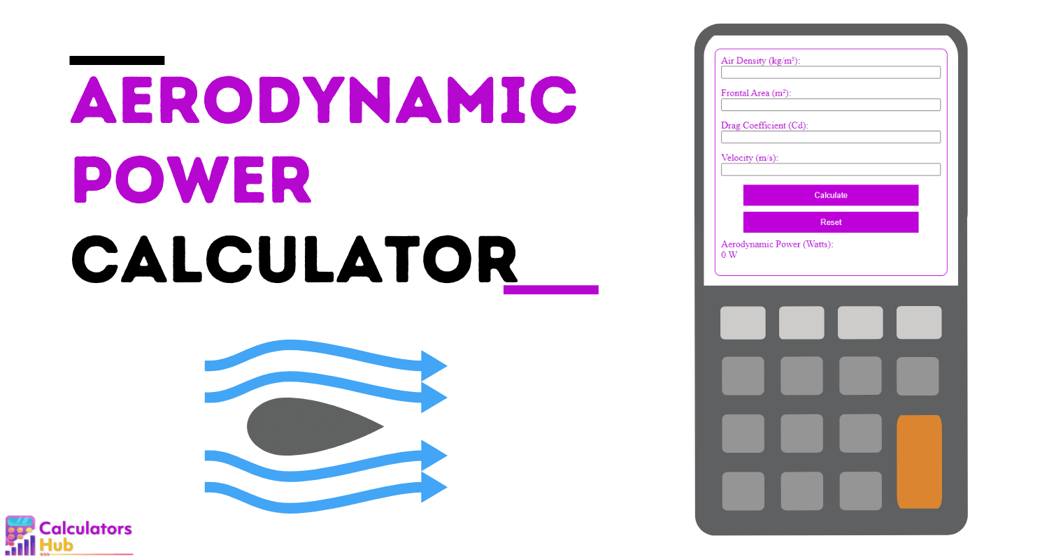 Aerodynamic Power Calculator