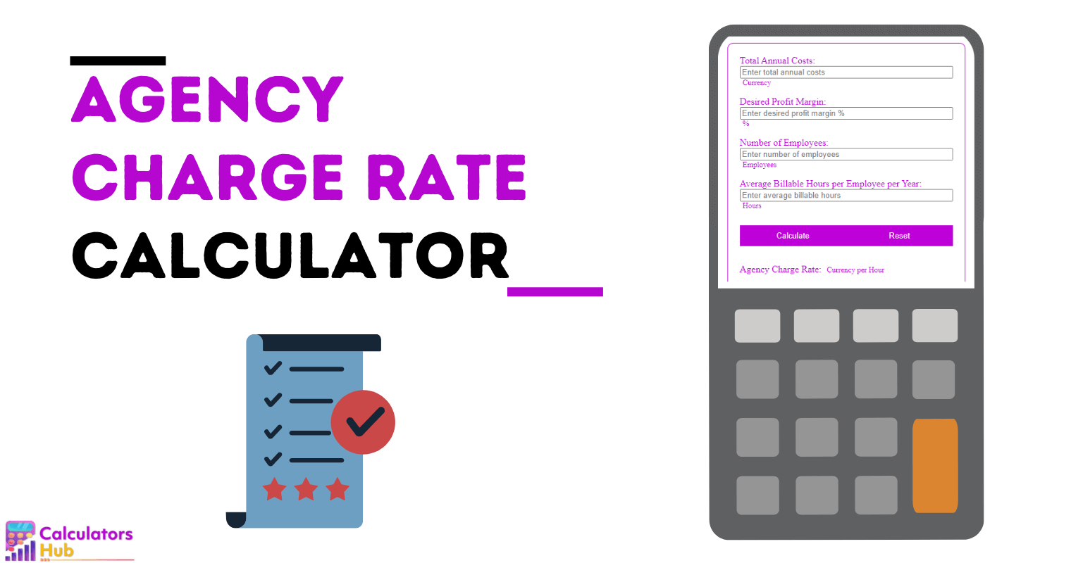 Agency Charge Rate Calculator