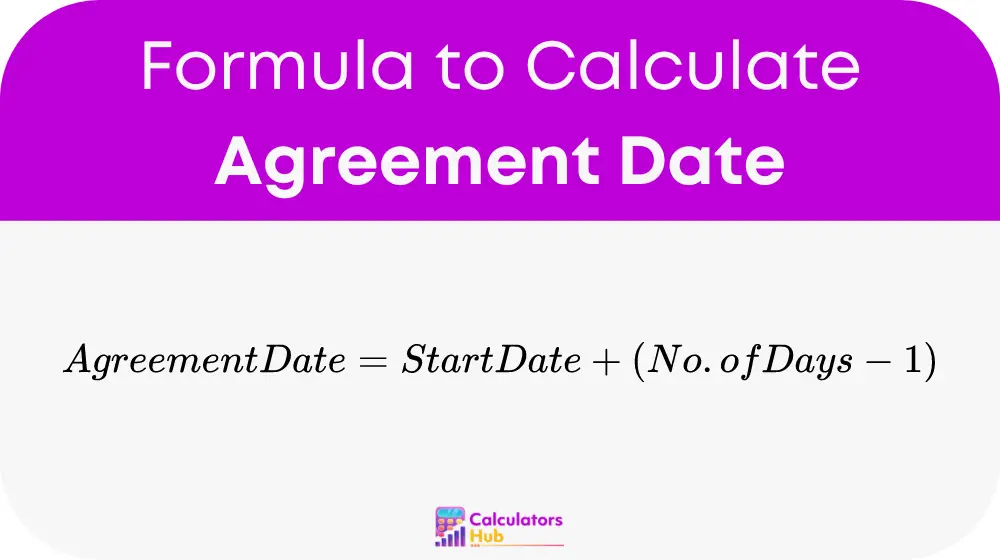 Agreement Date 
