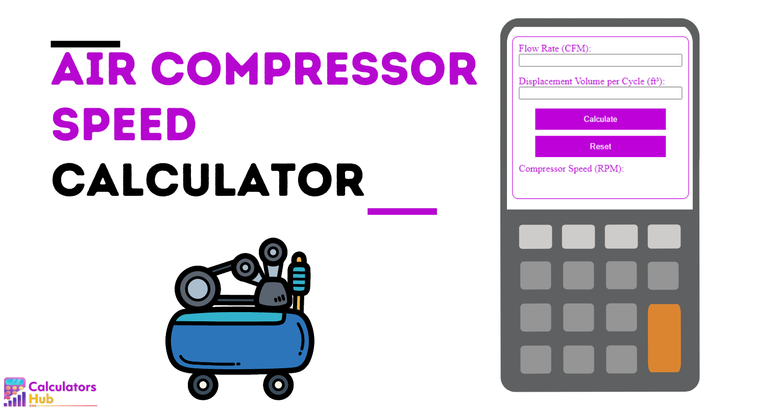Air Compressor Speed Calculator