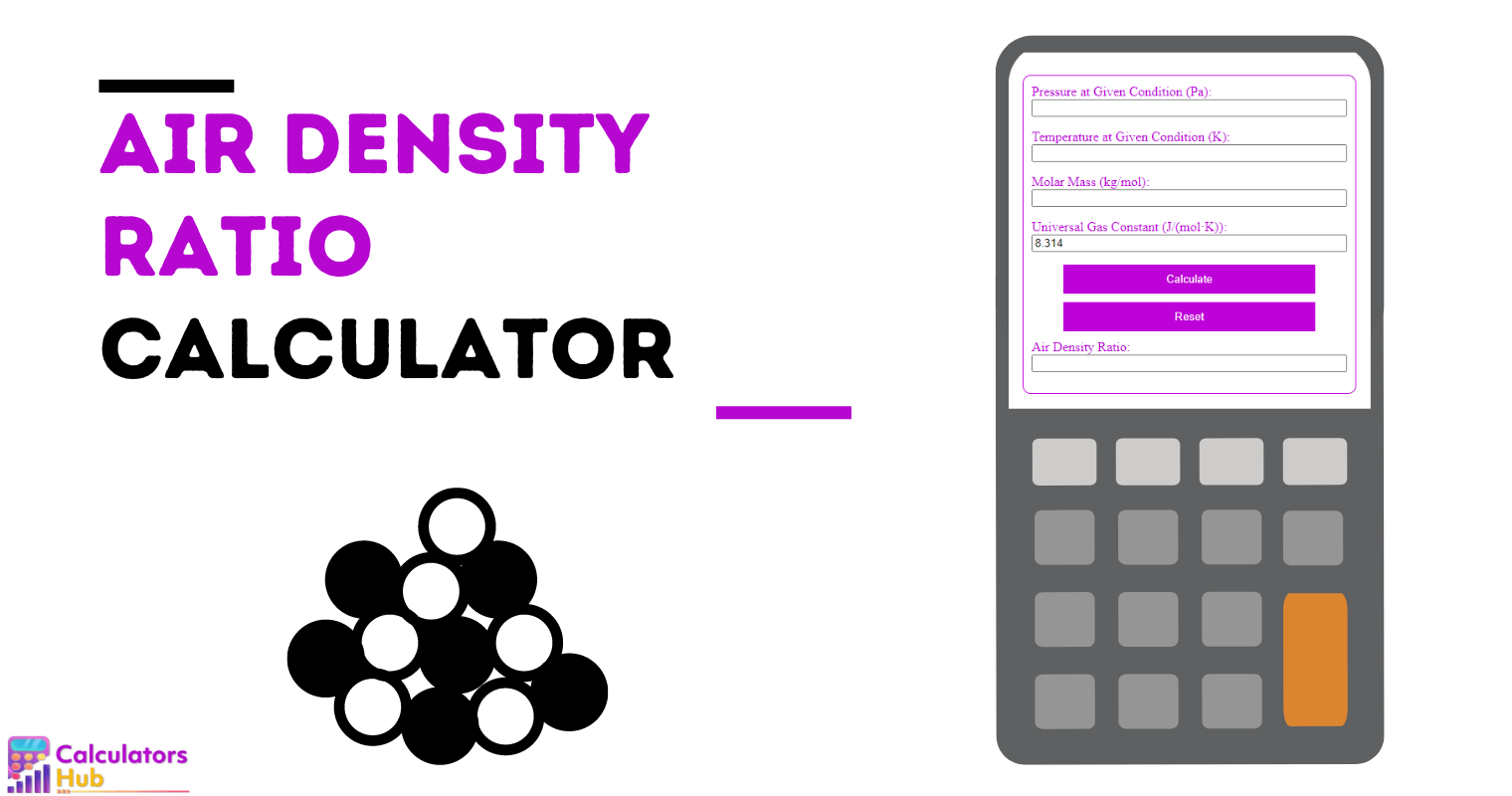 Air Density Ratio Calculator