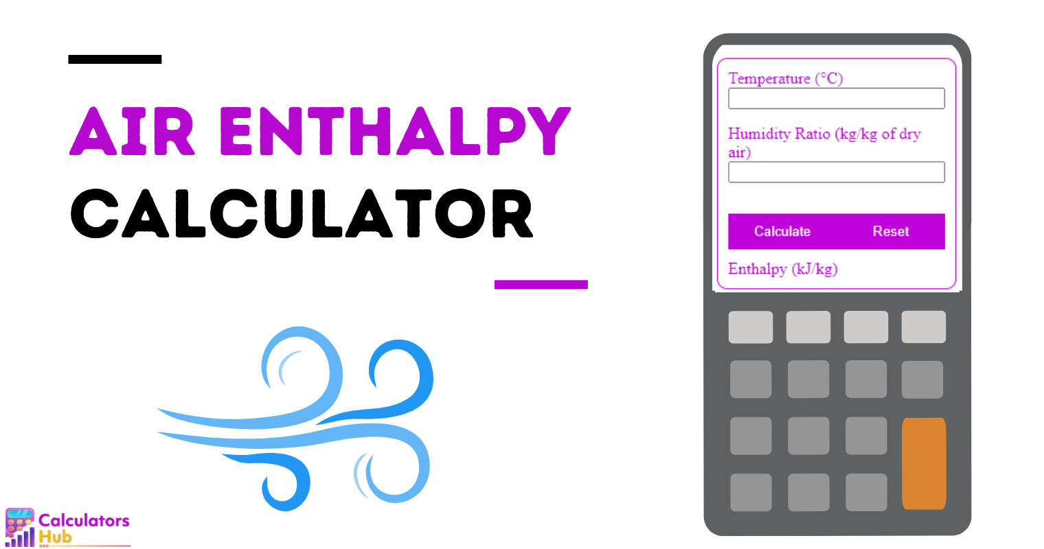 Air Enthalpy Calculator