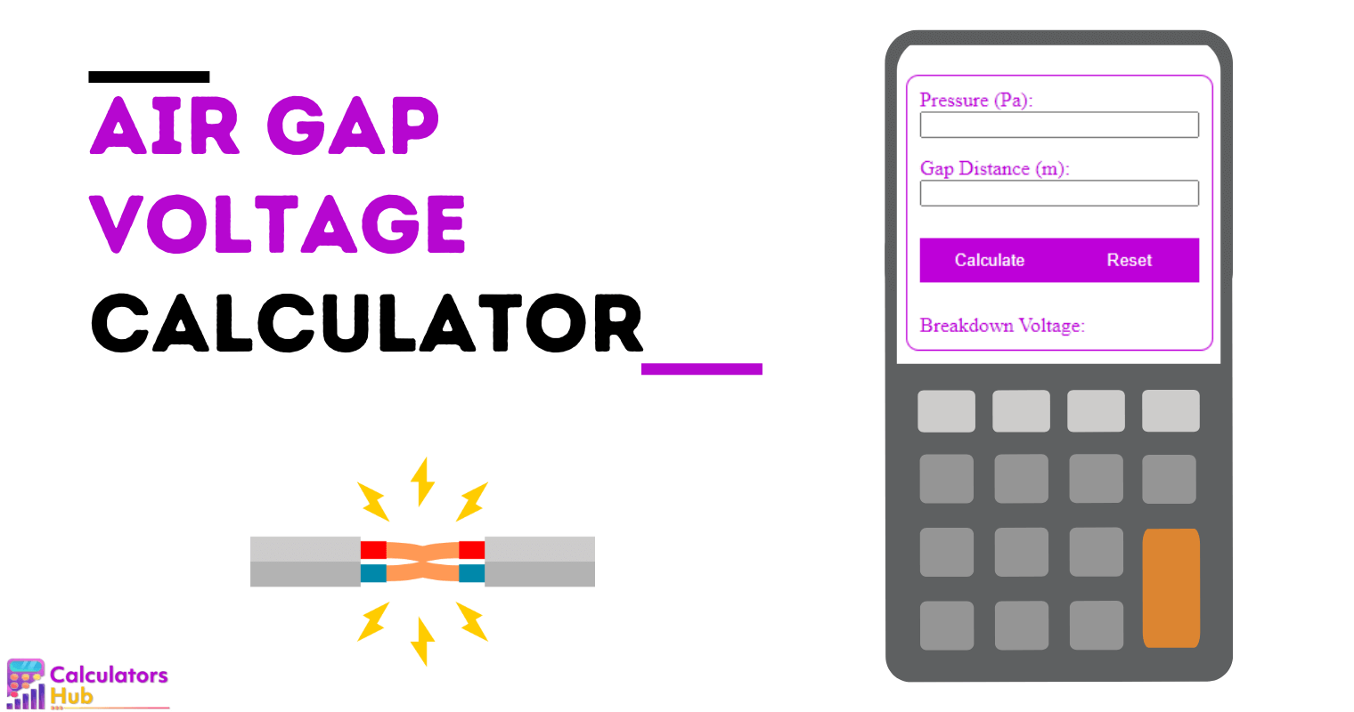 Air Gap Voltage Calculator