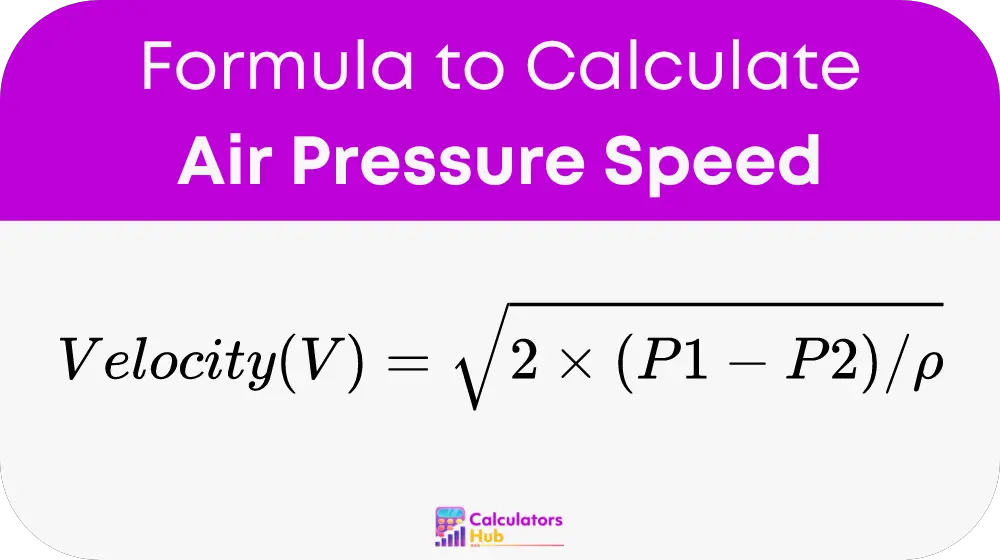 Air Pressure Speed