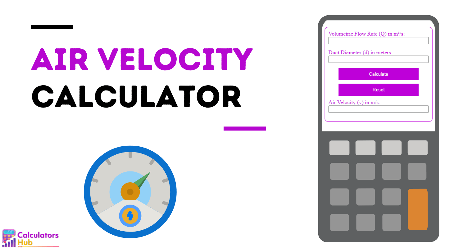 Air Velocity Calculator