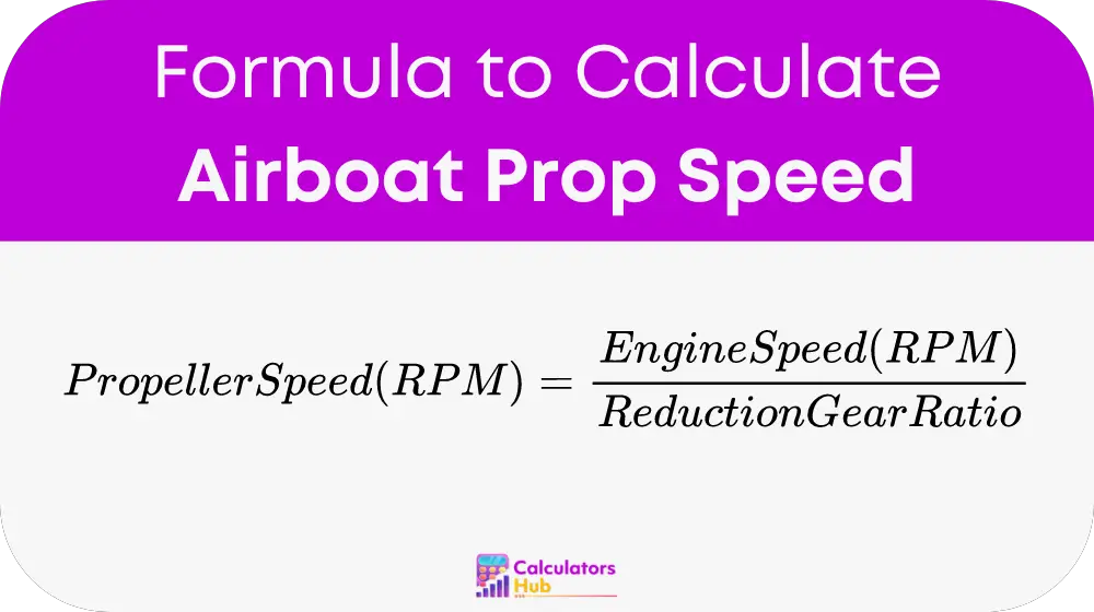 Airboat Prop Speed