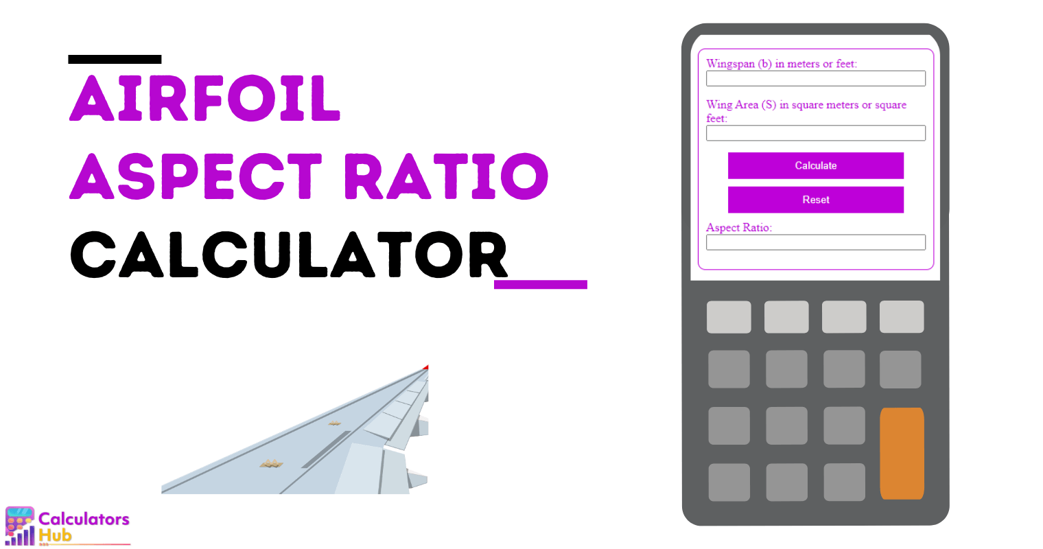 Airfoil Aspect Ratio Calculator