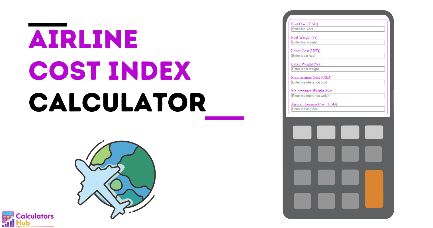Airline Cost Index Calculator