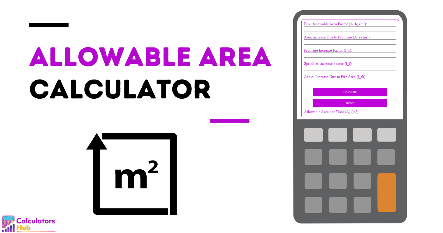 Allowable Area Calculator