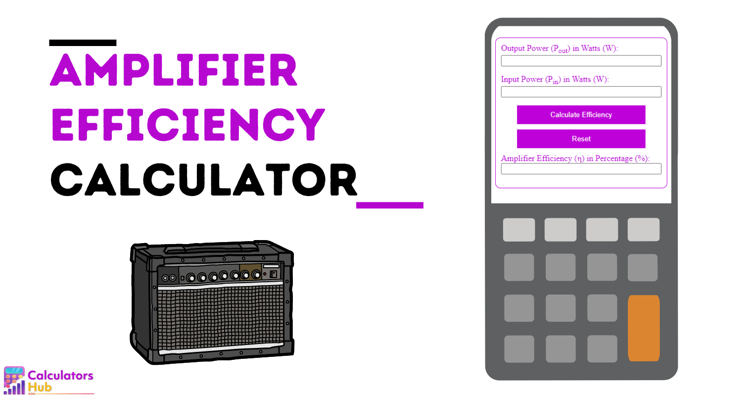 Amplifier Efficiency Calculator