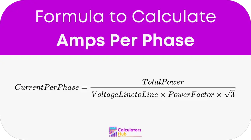 Amps Per Phase