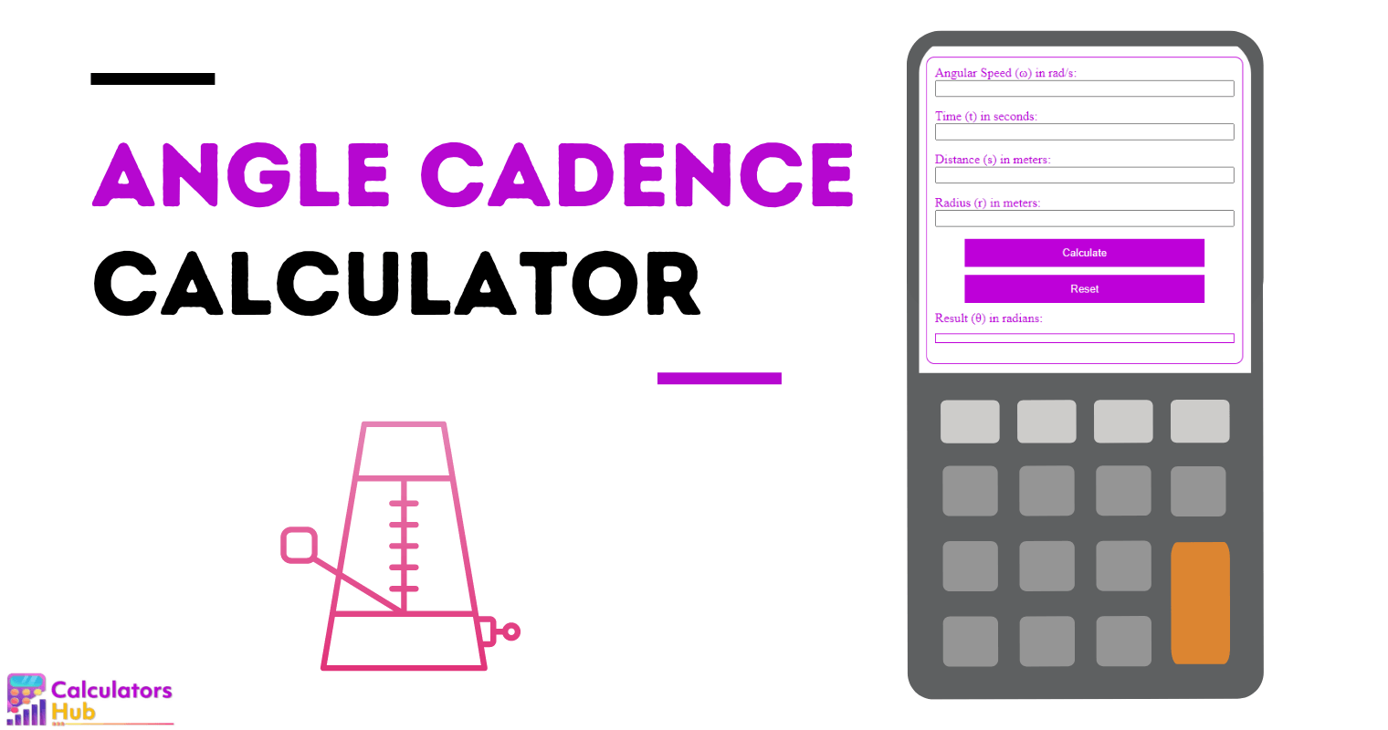 Angle Cadence Calculator