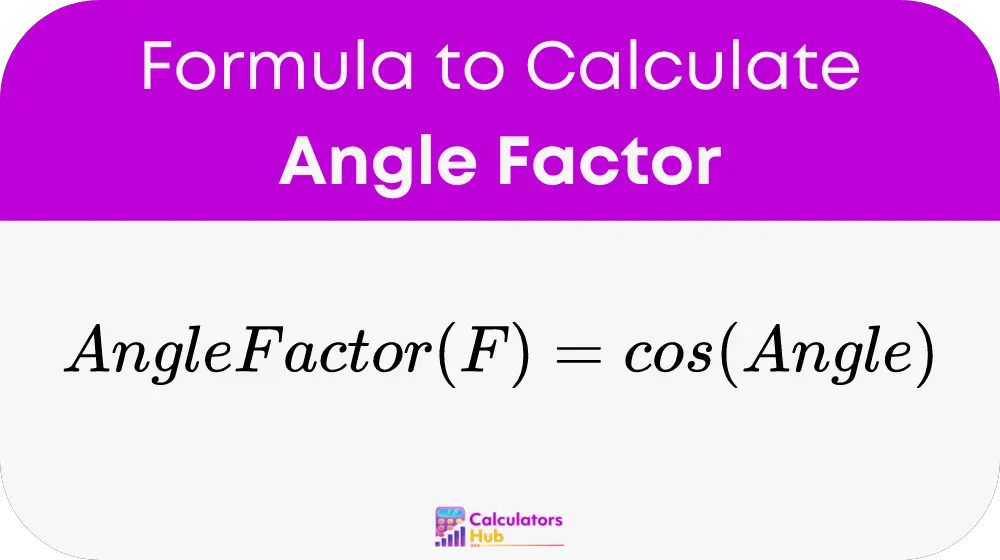Angle Factor