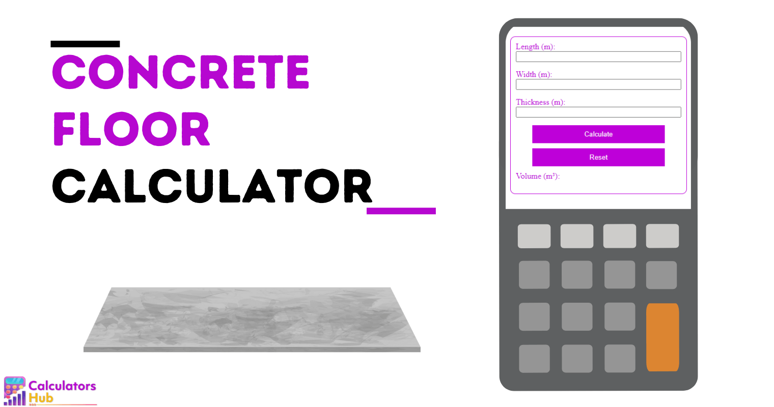 Concrete Floor Calculator