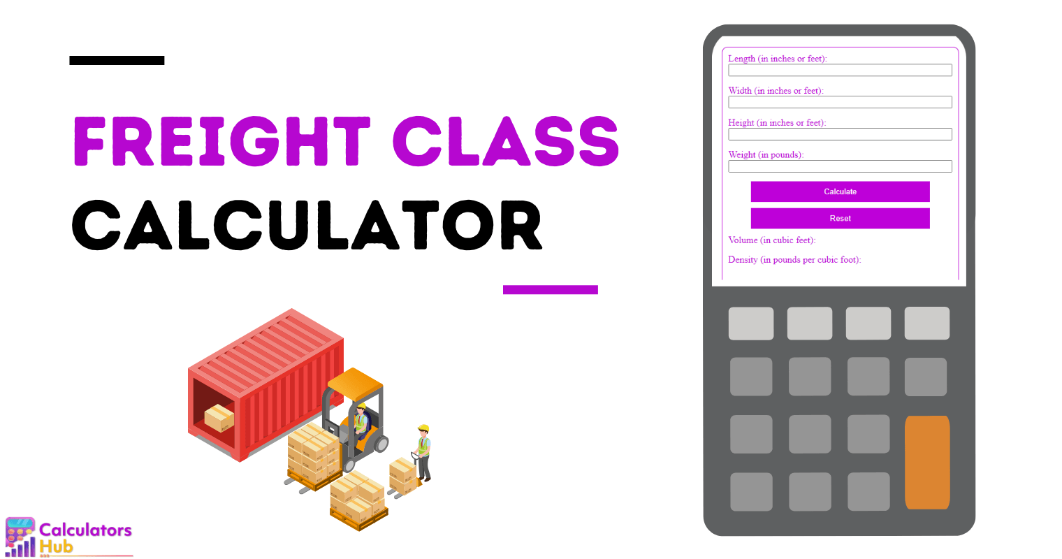 Freight Class Calculator