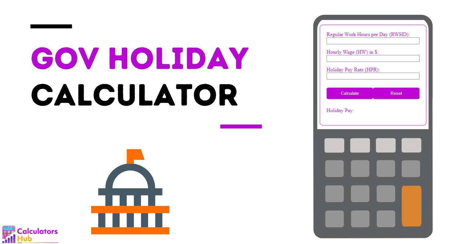 Gov Holiday Calculator