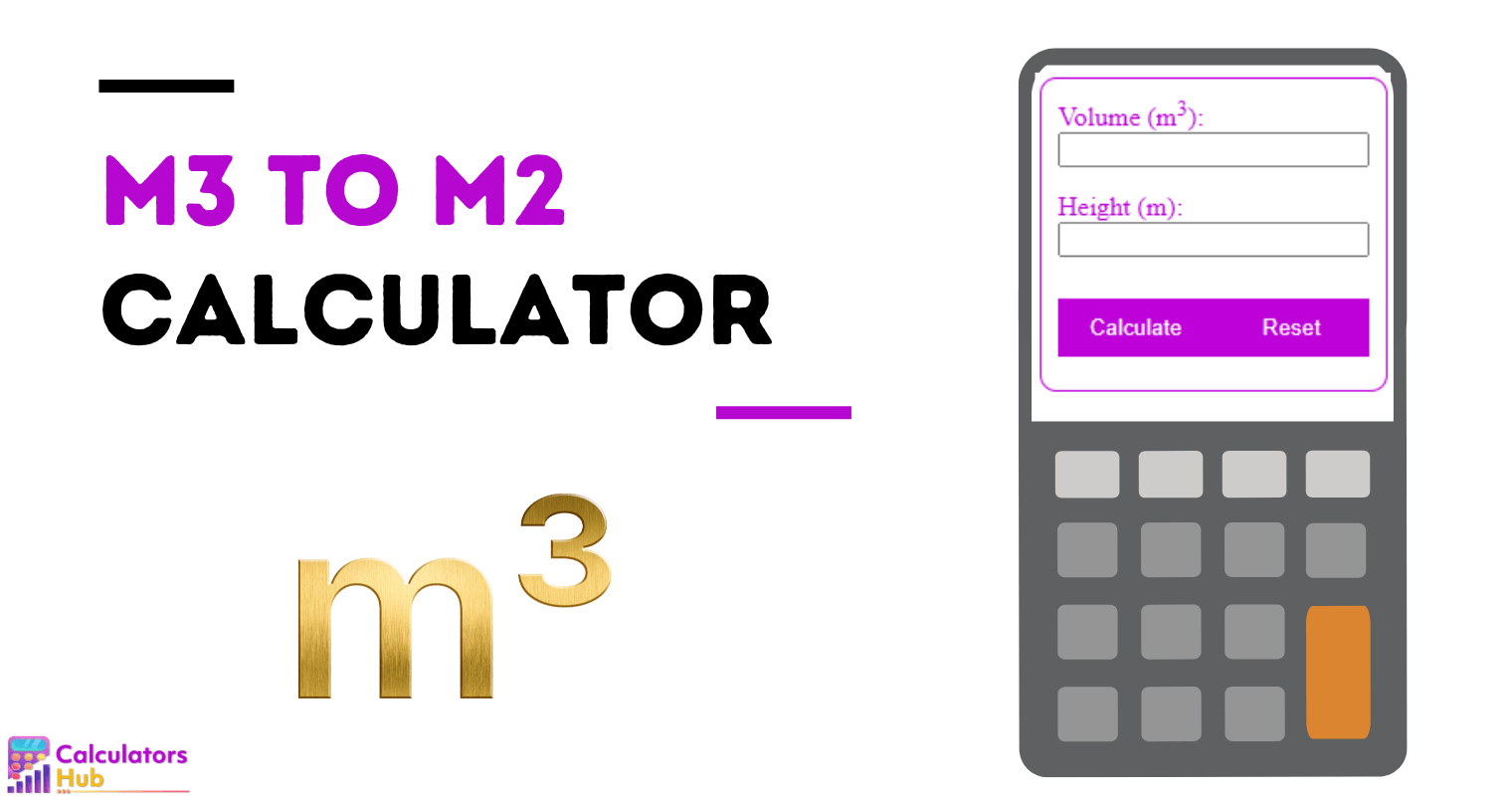 Calculadora M3 para M2